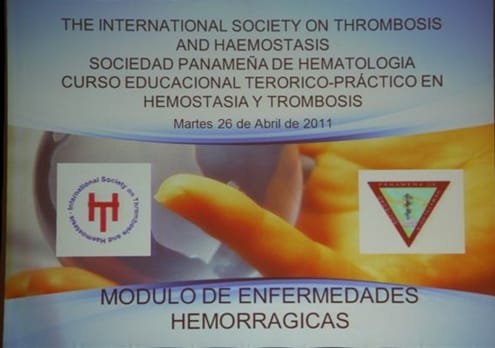 Curso Educacional ISTH Grupo CLAHT 2011 Panama