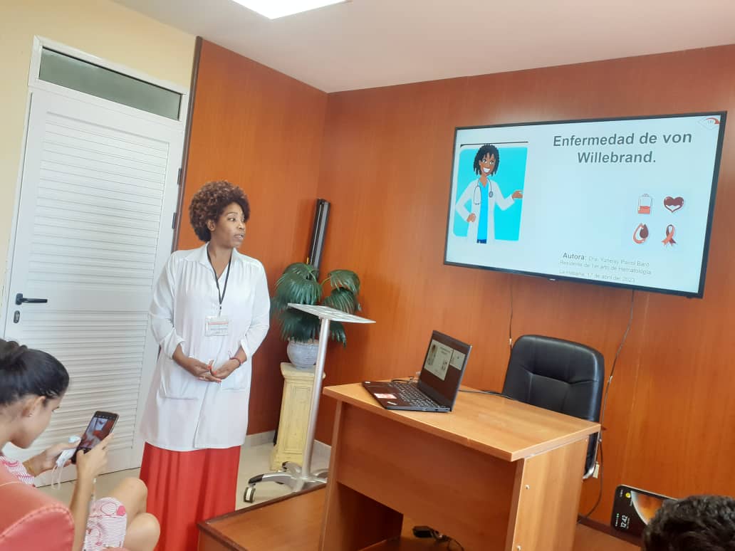 Día Mundial de la Hemofilia Cuba - Lic Yanet Zamora